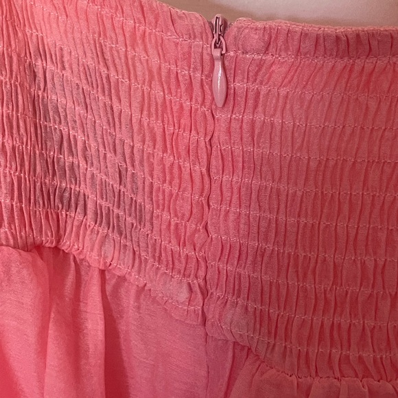 Sister Jane Pink frilly tiered dress. Size M - Picture 4 of 9